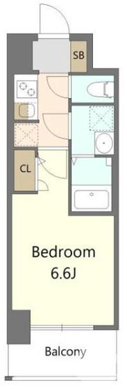 浜寺石津町西の完工年月(2025年4月)築の賃貸マンションの間取り