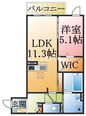 イルソラーレ須磨の間取り