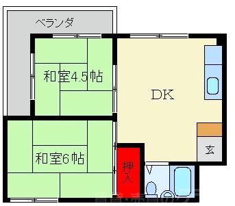 シティハイム上村の間取り