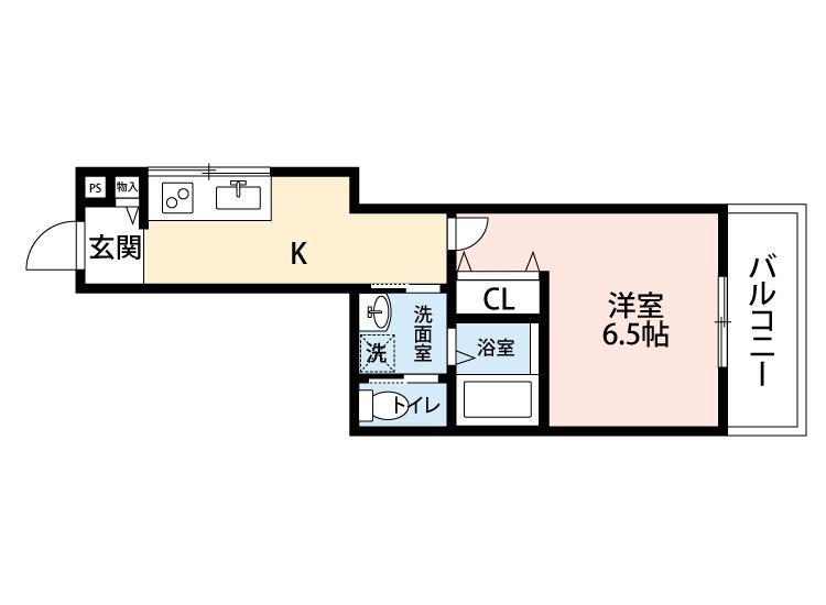 下田町の完工年月(2025年7月)築の賃貸アパートの間取り