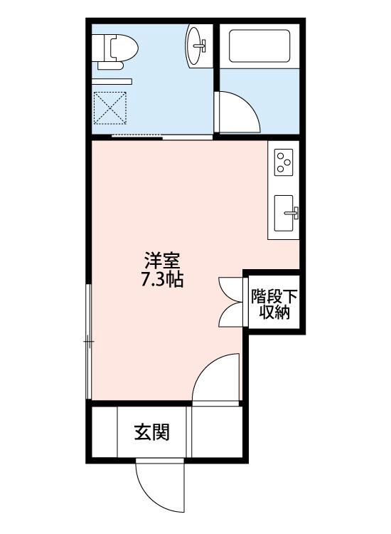 日の出町の完工年月(2025年7月)築の賃貸アパートの間取り