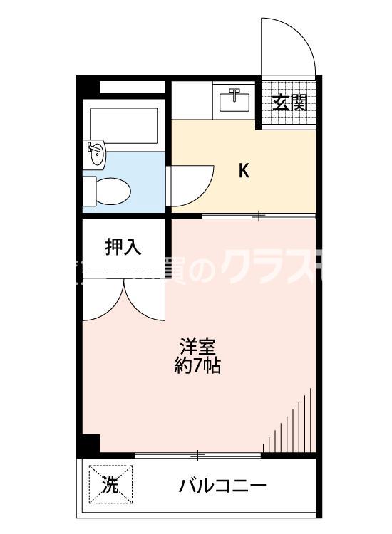 メゾンヒラオの間取り