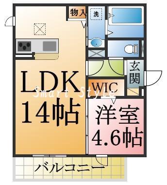 LaMaison大池町の間取り