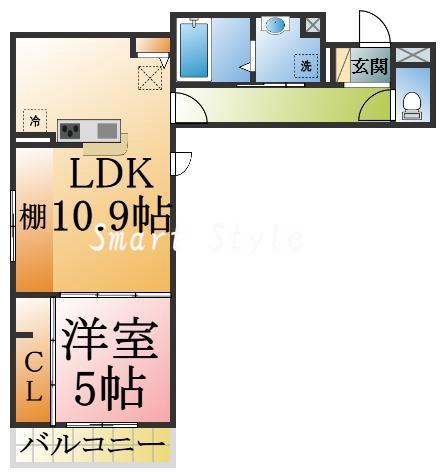 LaMaison大田町の間取り
