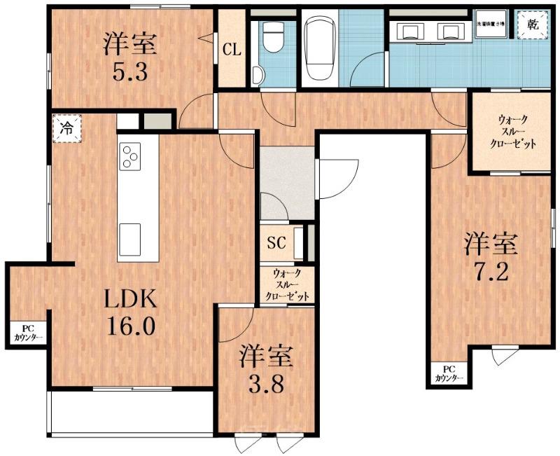南田辺の完工年月(2025年7月)築の賃貸アパートの間取り