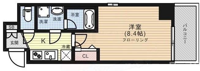 ベラジオ京都洛南グルーブの間取り