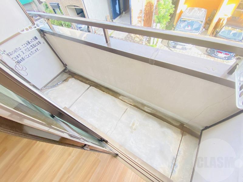 12/23 バルコニー