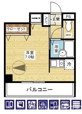ノルデンハイム新大阪の間取り