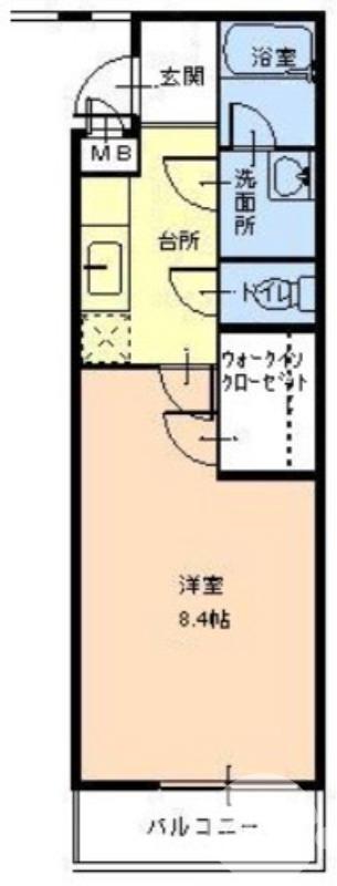 今池町の完工年月(2012年3月)築の賃貸アパートの間取り