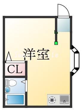 コーポ塚本の間取り