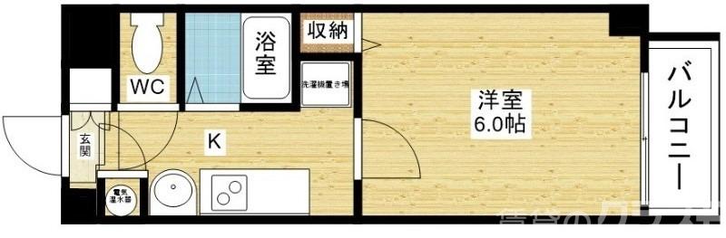 グランパシフィック十三の間取り