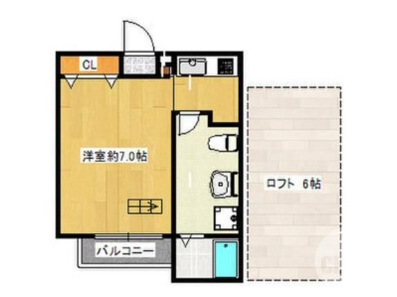 香ヶ丘町の完工年月(2011年12月)築の賃貸アパートの間取り