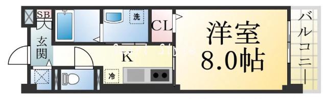 ヴィラ村雨の間取り