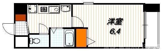 エイペックス京都新京極Ⅰの間取り