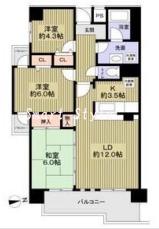 パレ清水が丘の間取り