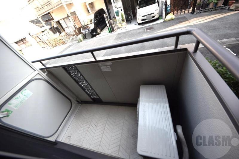 12/27 バルコニー