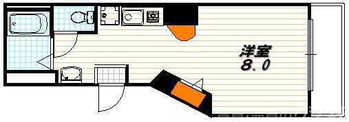 クレーデル四条の間取り