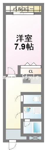 ニューナイスマンションの間取り