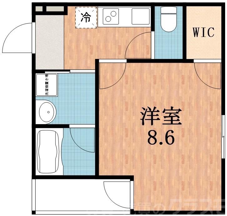 湯里の完工年月(2022年6月)築の賃貸アパートの間取り