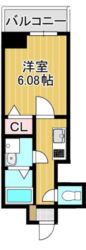 正雀本町の完工年月(2025年11月)築の賃貸マンションの間取り