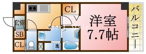 ERCity's長田の間取り