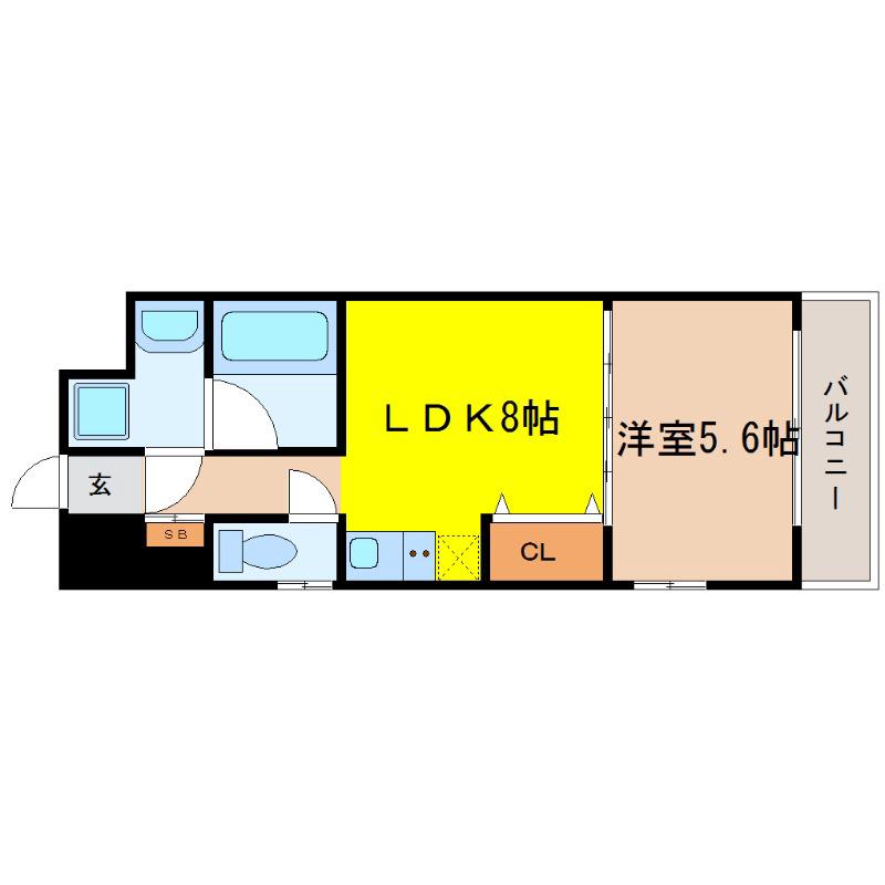 MDI三国コートの間取り