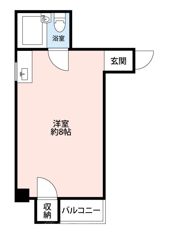 ロワール八坂の間取り