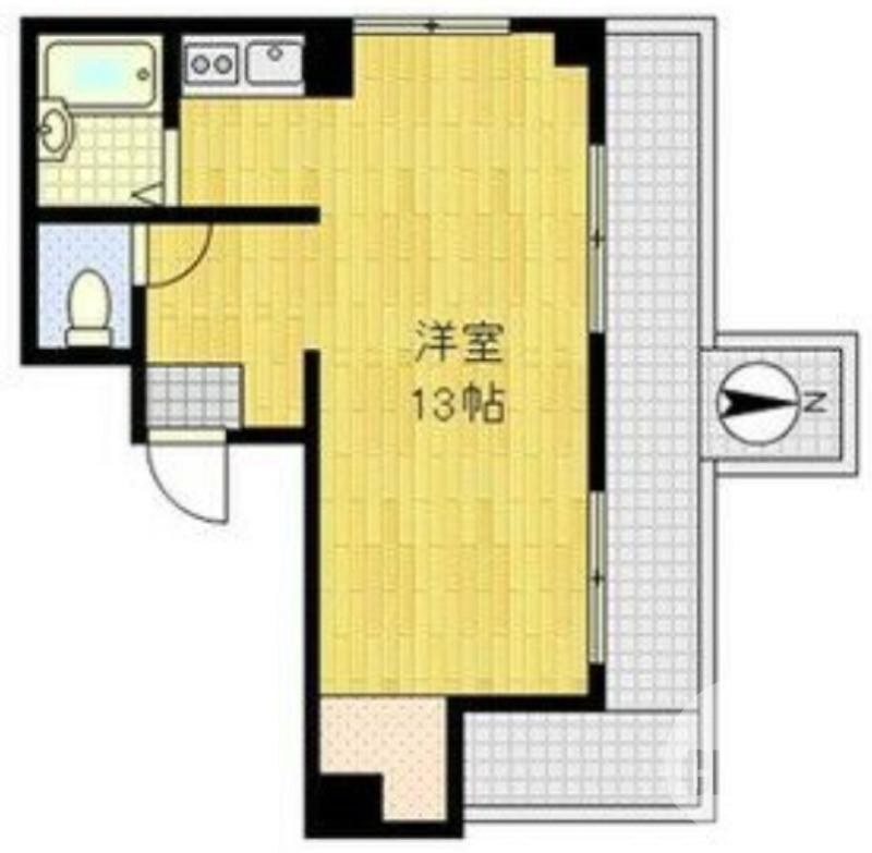 南花田口町の完工年月(2005年6月)築の賃貸マンションの間取り
