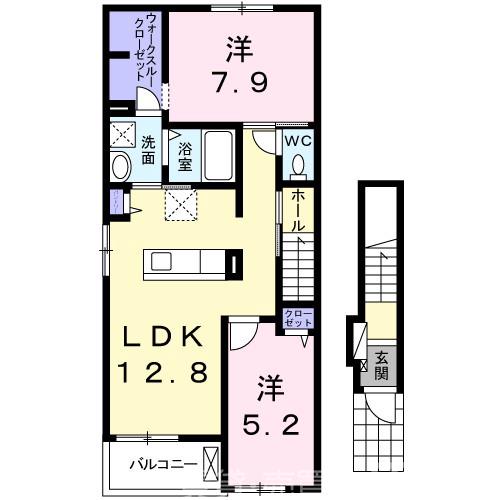 カメリアの間取り