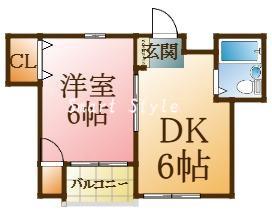 グリーンヒル新長田の間取り