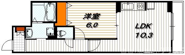 フレイムパークイーストの間取り