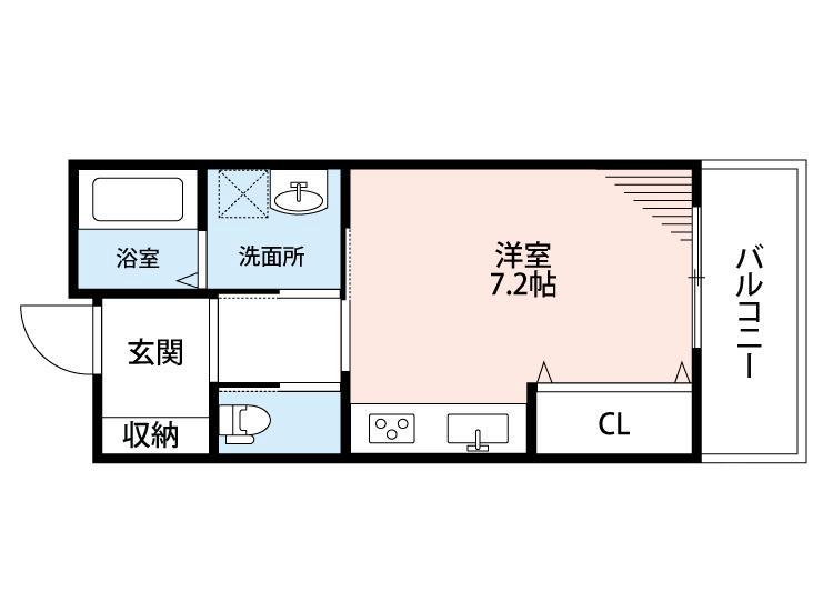 蔵垣内の完工年月(2014年8月)築の賃貸アパートの間取り