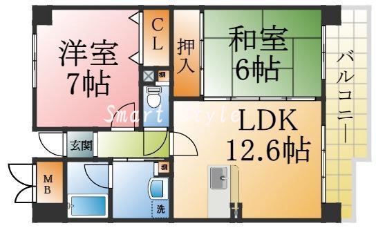 パレセゾンの間取り