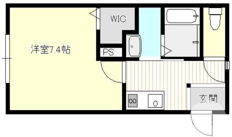 南野田の完工年月（2023年5月）築の賃貸アパートの間取り