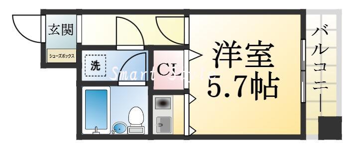 パークプラザ鷹取の間取り