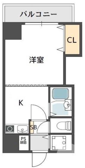 深井沢町の完工年月(1997年6月)築の賃貸マンションの間取り