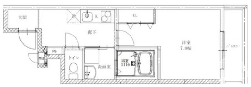 鳳中町の完工年月(2023年3月)築の賃貸アパートの間取り