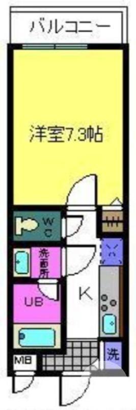 神野町の完工年月(2001年11月)築の賃貸アパートの間取り