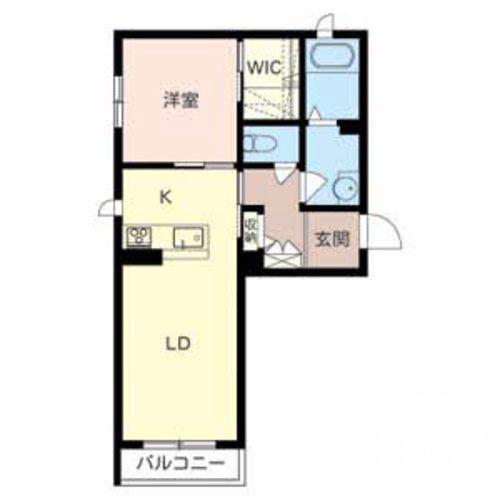 南安井町の完工年月(2016年2月)築の賃貸マンションの間取り