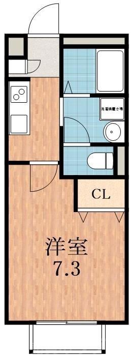 Pin Bonheur(パンボナール)の間取り