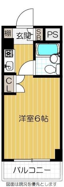 山手町の完工年月(1997年3月)築の賃貸マンションの間取り