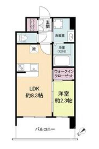 南金田の完工年月(2025年9月)築の賃貸マンションの間取り
