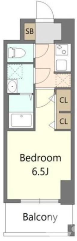 熊野町東の完工年月(2025年7月)築の賃貸マンションの間取り