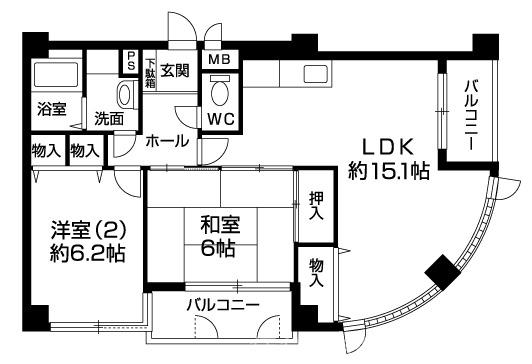 リヴェール上賀茂の間取り
