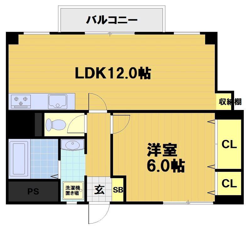 レジデンス四条の間取り