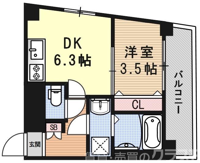 ファステート京都東寺グランの間取り