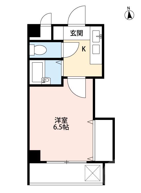 垂水町の完工年月(1998年3月)築の賃貸マンションの間取り