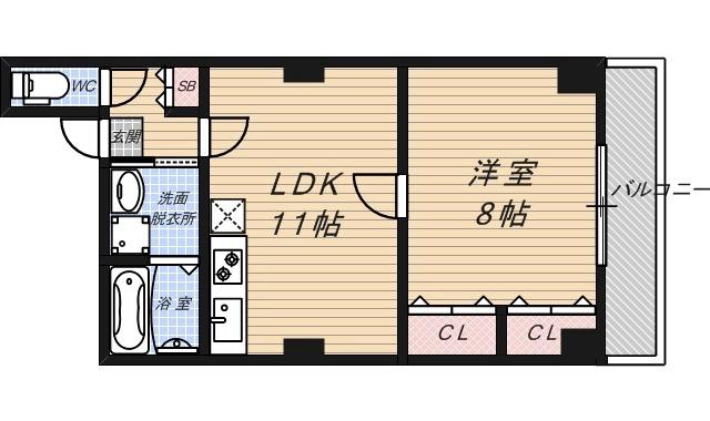 QUINT五条烏丸(クイント)の間取り