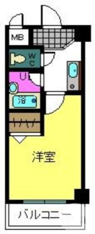 天美南の完工年月(1998年3月)築の賃貸マンションの間取り