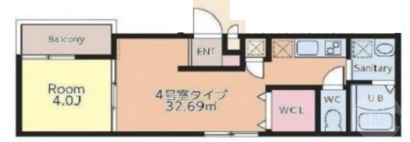 東御旅町の完工年月(2017年9月)築の賃貸アパートの間取り